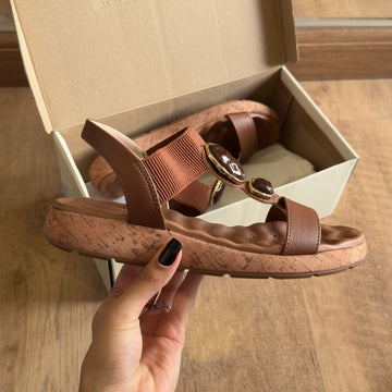 Sandália Modare Detalhe Pedrarias Ultra Conforto 7222.104