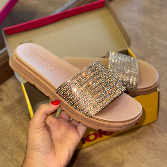 Sandália Moleca Papete Conforto E Estilo Diário 5490.129