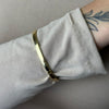 Pulseira Bracelete Liso 4MM