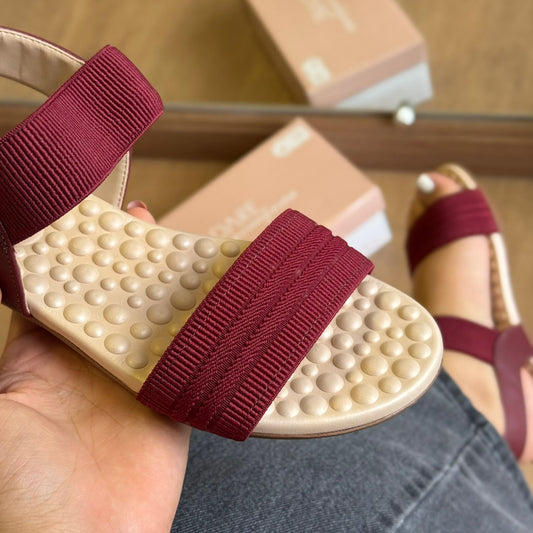 Sandália Modare Pontos De Conforto Detalhe Marca Logo 7163.137