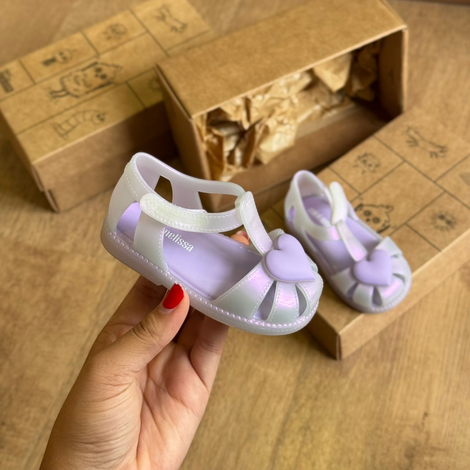 Mini Melissa Hip Heart Ballerina Baby 37783 – Armazém dos Chinelos