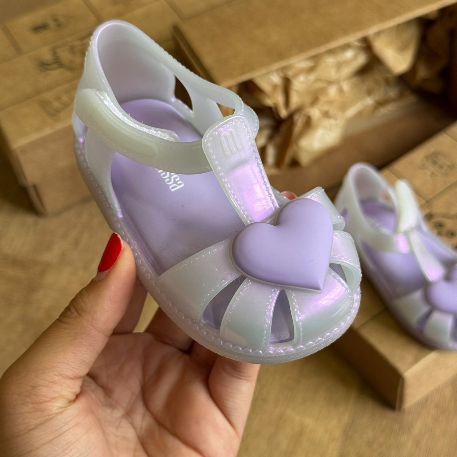 Mini Melissa Hip Heart Ballerina Baby 37783 – Armazém dos Chinelos