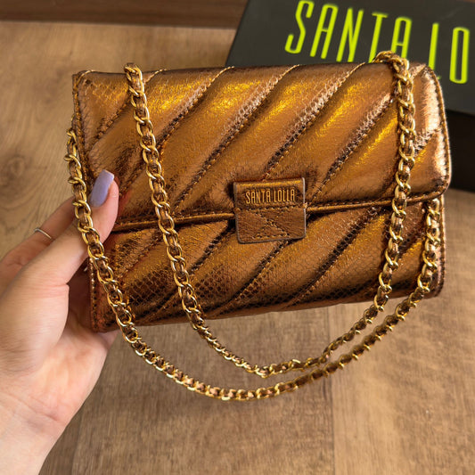 Bolsa Santa Lolla Alça Transversal Matelassê 0470.59A4