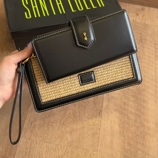 Kit Santa Lolla Carteira Soft E Clutch Tramado 0471.59E4.02CE