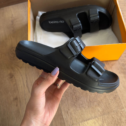 Sandália Beira Rio Birken Fivela Dupla 8574.100