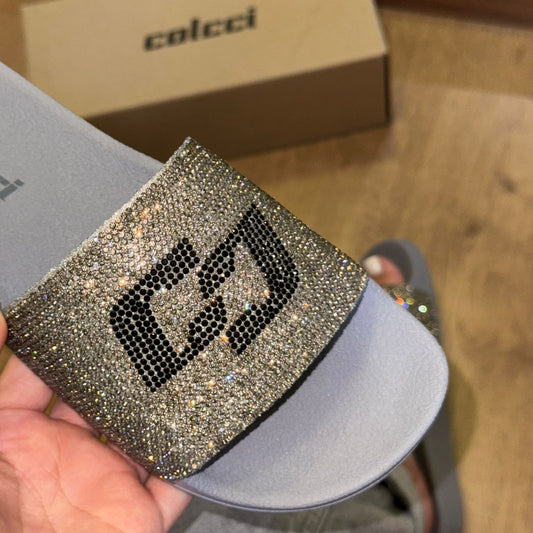 Slide Colcci Bianca Marca Logo 158.01.02358