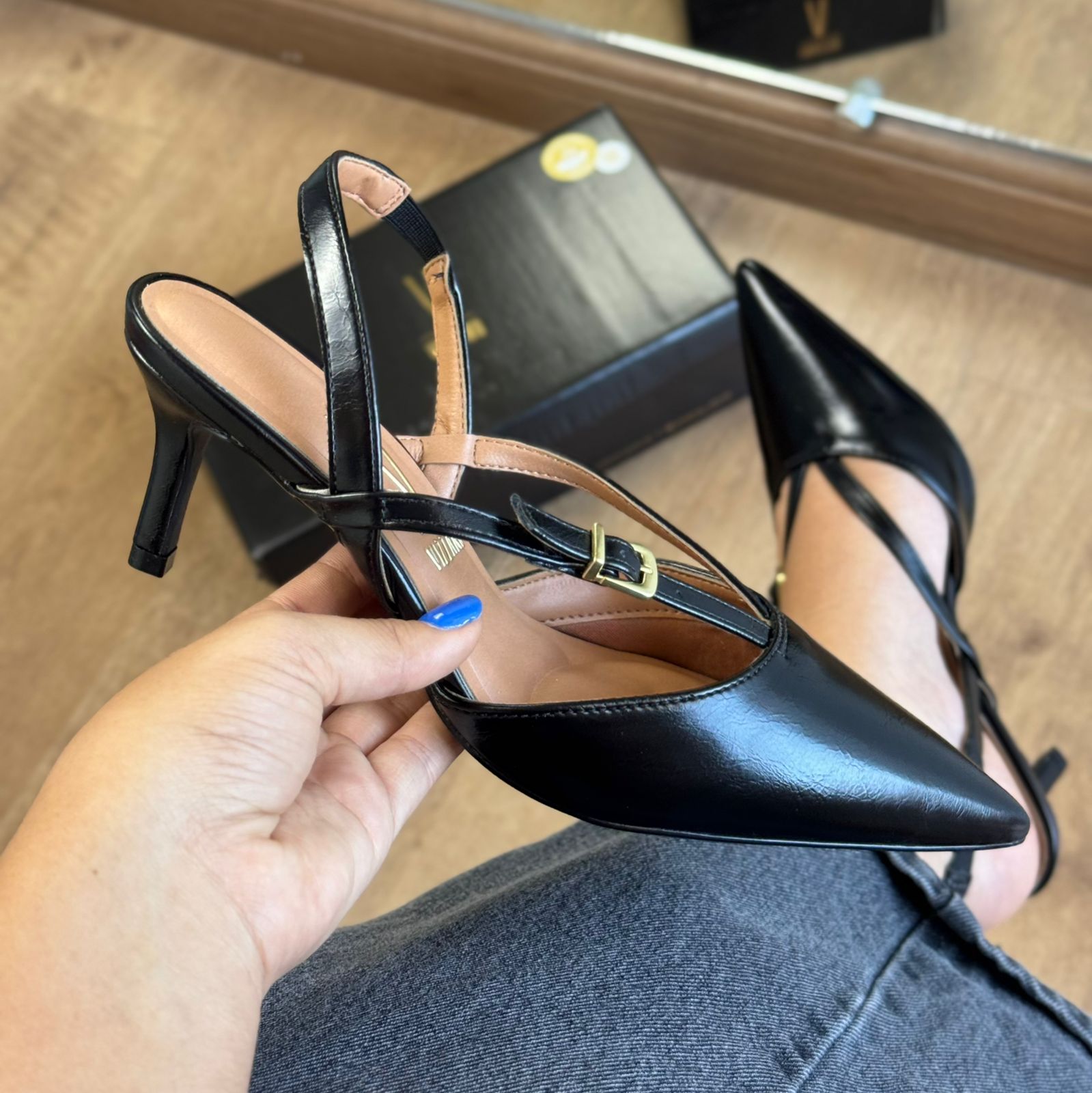 Scarpin Vizzano Bico Fino Elegante 1456.111 – Armazém dos Chinelos