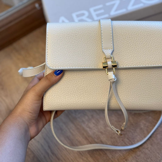 Bolsa Arezzo Tiracolo Pequena Metal Tiras Frontais A50011089600