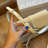 Bolsa Arezzo Tiracolo Pequena Metal Tiras Frontais A50011089600