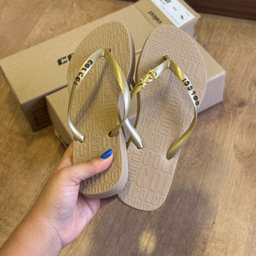 Chinelo De Dedo Colcci Rio 158.01.00901 + Pin Estrela e Âncora GRÁTIS