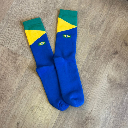 Meia Cano Alto Temática Divertida