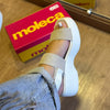 Sandália Moleca Calce Fácil Velcro 5503.124