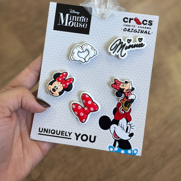 Jibbitz Minnie Pack com 5 Peças