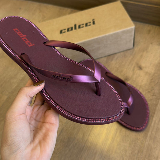 Chinelo De Dedo Colcci Strass Ibiraquera 158.01.02073