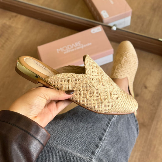 Mule Modare Ultraconforto Detalhes Bordado 7505.337