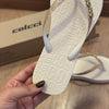 Chinelo De Dedo Colcci Rio Tiras Em Glitter 158.01.00986