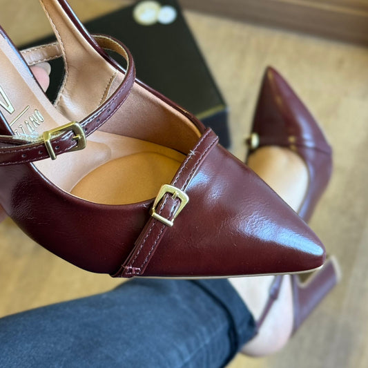 Scarpin Vizzano Liso  Tiras Finas 1285.452.7286