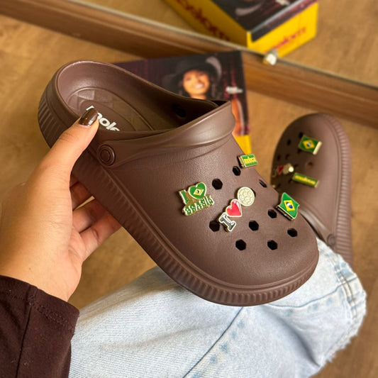 Babuche Moleca + Charms Copa Do Mundo 5832.111