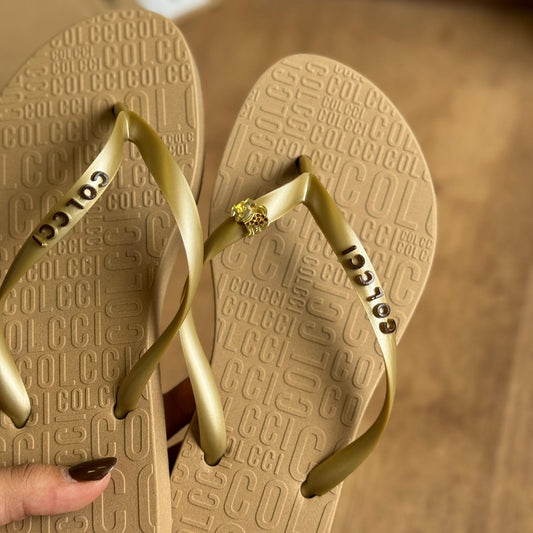 Chinelo De Dedo Colcci Rio 158.01.00901 + Pin Pet