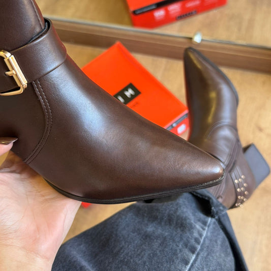 Bota Ramarim Salto Bloco Médio 2559131