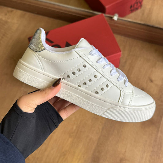 Tênis Skynner Com Detalhes Brilho 24601
