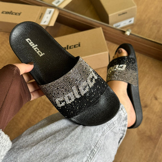 Slide Colcci Bianca Detalhe Strass 158.01.02444