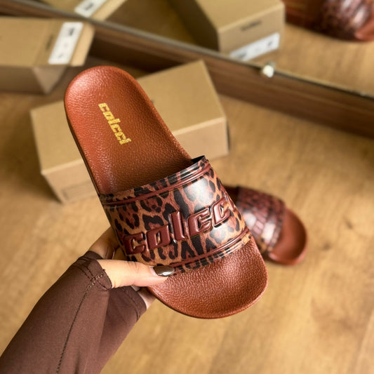 Slide Bianca Animal Print 158.01.02445