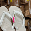 Havaianas Top (Branco) + Pin Brasil + Pin Nome (E-K)