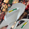 Havaianas Brasil (Branco) + Placa Logo Brasilize