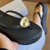Tamanco Arezzo Marrocos Detalhe Dourado Z191820002