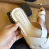 Sandália Azzem Flat Estilo Minimalista 266HE