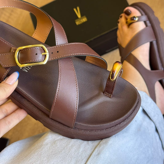 Sandália Papete Vizzano Detalhe Dedeira 6510.131