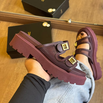 Sandália Vizzano Detalhe Dourado 6499.138