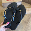 Havaianas Slim Glitter + Pin Oncinha