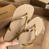 Chinelo Colcci Rio 158.01.00901 + Pin Tartaruga + Pin Âncora + Pin Coração