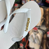 Havaianas Top + Placa Logo Dourado