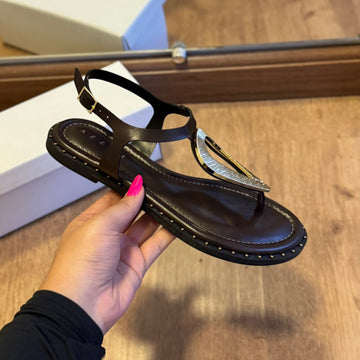 Sandália Azzem Flat Detalhe Geométrico 8503.93063