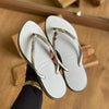 Havaianas Slim Point + Pin Tartaruga + Pin Ancôra