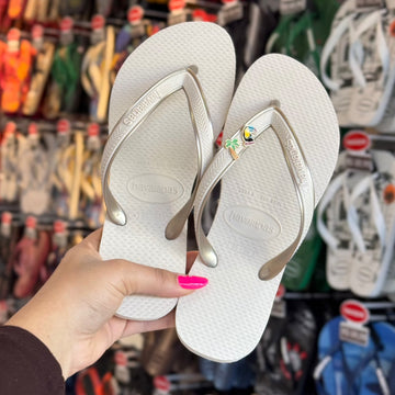 Havaianas Aura + Pin Tucano E Coqueiro