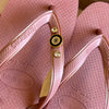 Havaianas Aura + Pontos de Luz + Pin Olho Grego