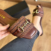 Sandália Azzem Flat Detalhe Tramado ME2720