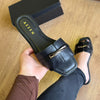 Sandália Azzem Flat Detalhe Dourado ME2738