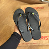 Havaianas Slim Glitter + Pin Tucano + Pin Coqueiro