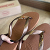 Havaianas Top + Pin Estrela do Mar E Coração Marrom