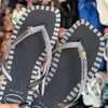 Havaianas Slim Square Glitter Contour + Pin Fada