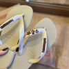 Havaianas Top + Placa Logo Marrom + Pin Estrela Marinha + Pin Tartaruga + Pin Âncora