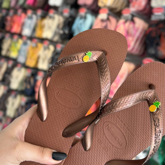 Havaianas Top + Pin Abacaxi