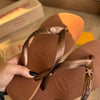 Havaianas Top + Pin Concha E Estrela Marinha