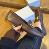 Mocassim Azzem Conforto Detalhe Dourado 215