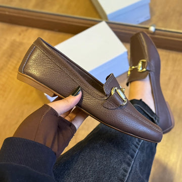 Mocassim Azzem Conforto Detalhe Dourado 215